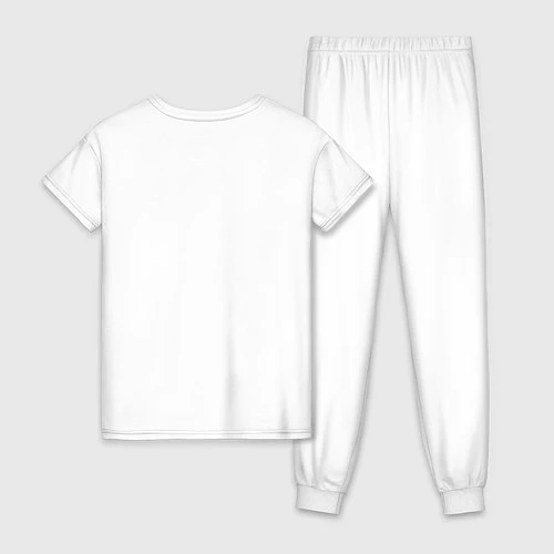 Женская пижама Hollywood Undead: flag / Белый – фото 2