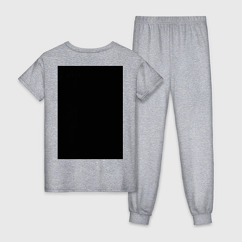 Женская пижама Marshmello: Rainbow Face / Меланж – фото 2