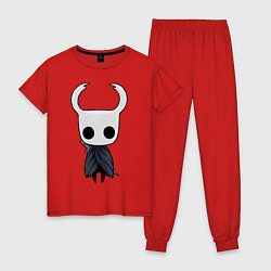 Пижама хлопковая женская Hollow Knight, цвет: красный