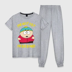 Пижама хлопковая женская South Park, Эрик Картман, цвет: меланж