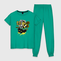 Пижама хлопковая женская Breaking Bad, цвет: зеленый