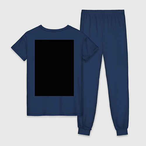 Женская пижама Котик MeoW / Тёмно-синий – фото 2