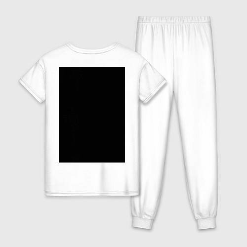 Женская пижама Рыболовное соревнование / Белый – фото 2