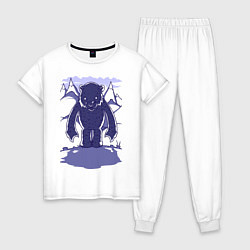 Женская пижама Медведь гуляет