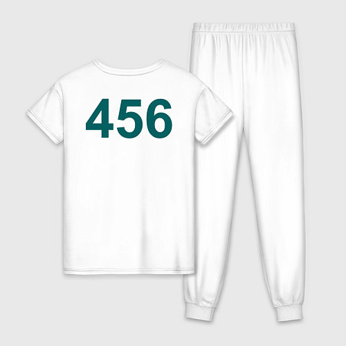 Женская пижама Игрок 456 / Белый – фото 2