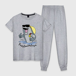 Женская пижама Fuerteventura - summer paradise