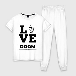 Женская пижама Doom Love Classic