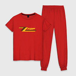 Женская пижама ZZ top logo