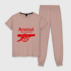 Женская пижама Arsenal: The gunners