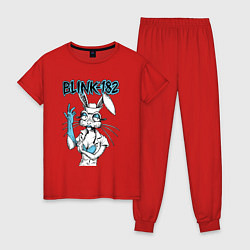 Женская пижама Blink 182 bunny nurse