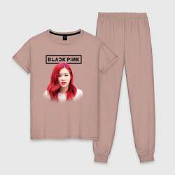 Женская пижама Blackpink Rose