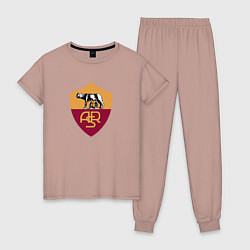 Женская пижама Roma fc club