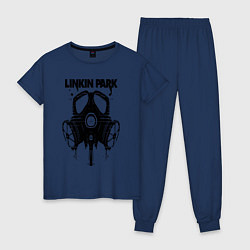 Женская пижама Linkin Park - gas mask