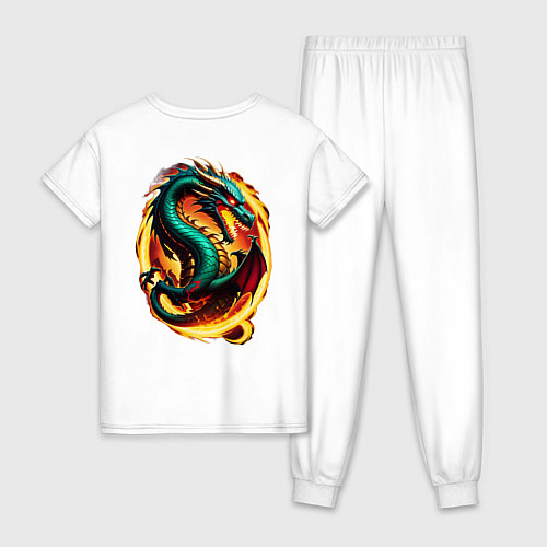 Женская пижама Мортал Комбат в стиле аниме / Белый – фото 2