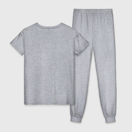 Женская пижама Странник дома - Нью-Йорк / Меланж – фото 2