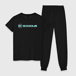 Женская пижама Exodus logo