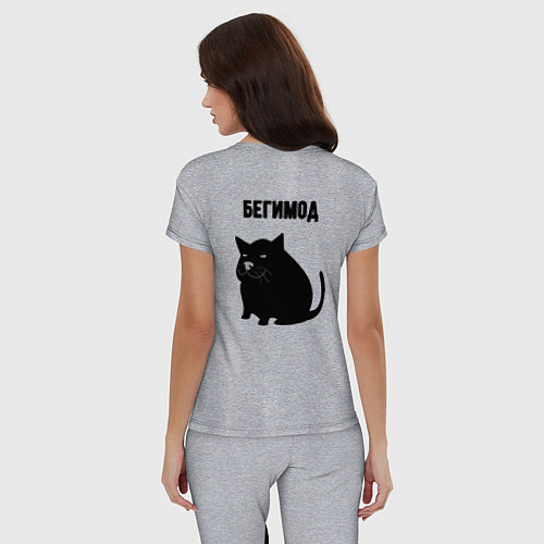 Женская пижама Бегимод / Меланж – фото 4