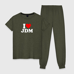 Женская пижама I love JDM