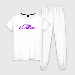 Пижама хлопковая женская BTS The Astronaut, цвет: белый