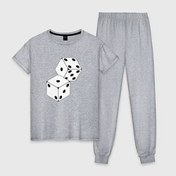 Женская пижама Азарт на грани