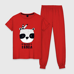 Женская пижама Wild panda