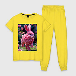 Женская пижама Кролик из роз