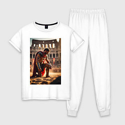 Женская пижама Спартак в Колизее