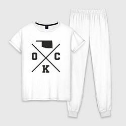 Женская пижама Map OKC