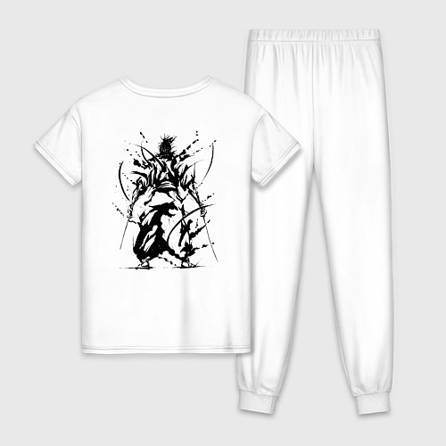 Женская пижама Миямото Мусаси / Белый – фото 2