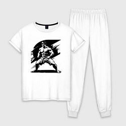 Женская пижама Мускулистый самбист