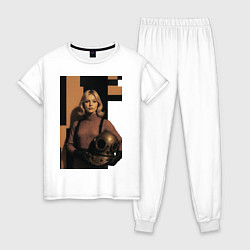 Женская пижама Девушка водолаз ретро-футуризм поп-арт 1970-е