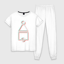 Женская пижама Стиль игра в кальмара