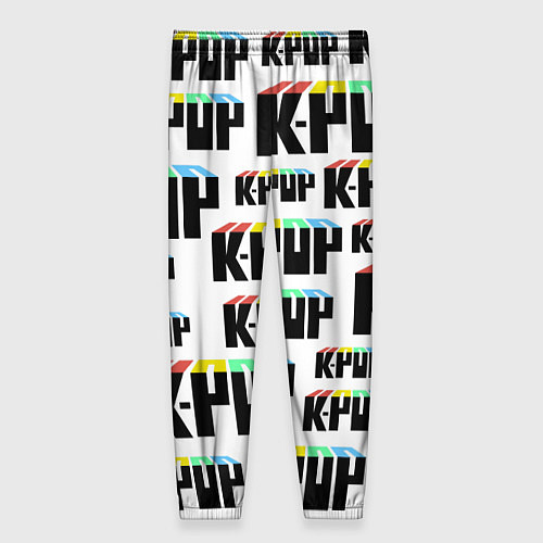 Женские брюки K-pop Pattern / 3D-принт – фото 2