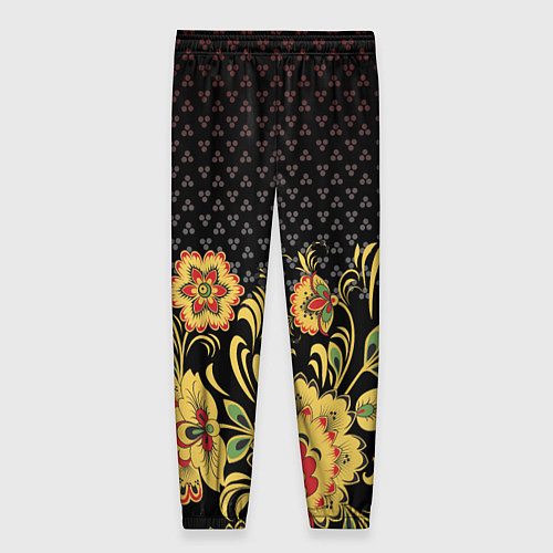 Женские брюки Russia: black edition / 3D-принт – фото 2