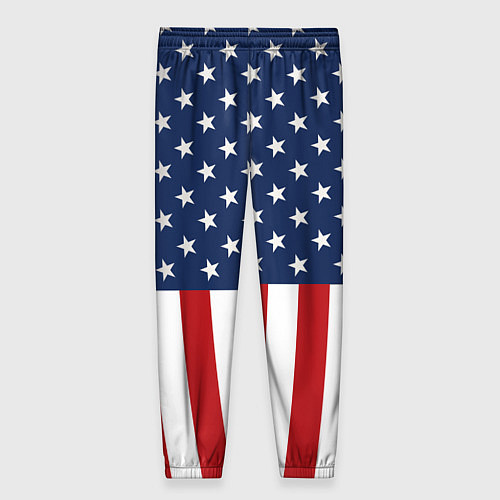 Женские брюки Флаг США / 3D-принт – фото 2