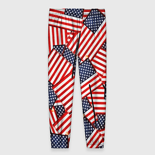 Женские брюки Америка / 3D-принт – фото 2
