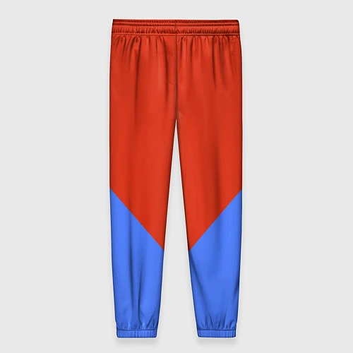 Женские брюки Russia Red & Blue / 3D-принт – фото 2