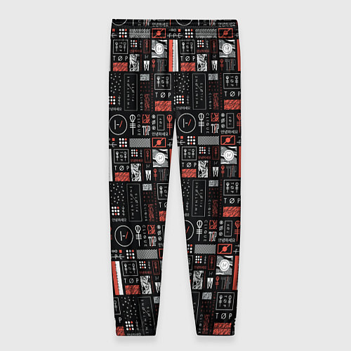 Женские брюки Twenty One Pilots: Pattern / 3D-принт – фото 2