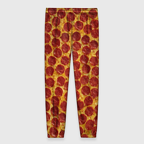 Женские брюки Пицца пепперони / 3D-принт – фото 2