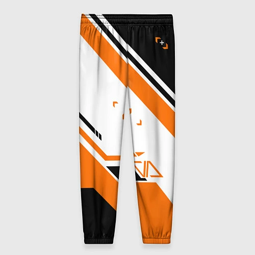 Женские брюки R6S: Asimov Orange Style / 3D-принт – фото 2