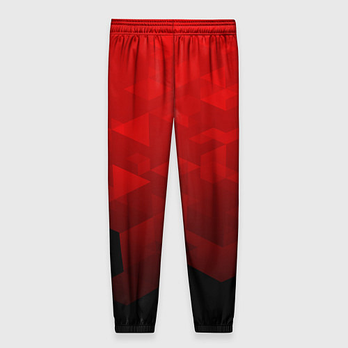 Женские брюки FC Man UTD: Red Poly / 3D-принт – фото 2