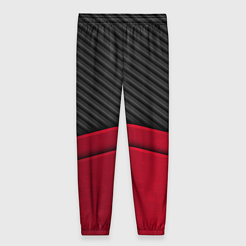 Женские брюки Lexus: Red Carbon / 3D-принт – фото 2