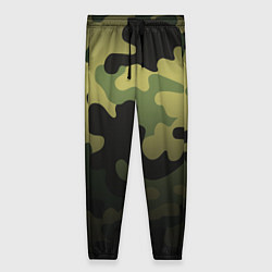 Женские брюки Camouflage Green