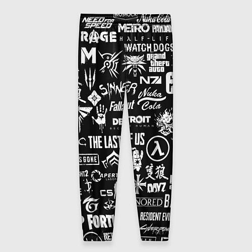 Женские брюки Истинный геймер / 3D-принт – фото 2