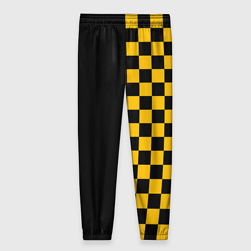 Женские брюки 21 Pilots: Yellow Grid / 3D-принт – фото 2