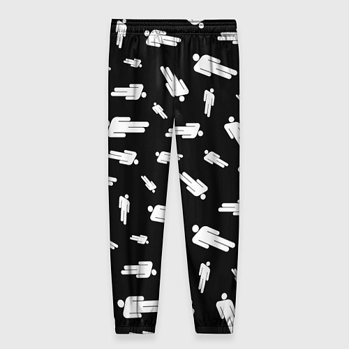 Женские брюки Billie Eilish: Blohsh / 3D-принт – фото 2