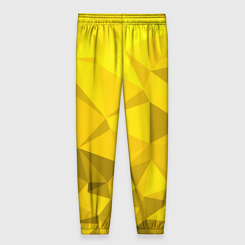Женские брюки YELLOW ABSTRACT / 3D-принт – фото 2