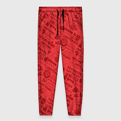 Брюки женские Deftones, цвет: 3D-принт