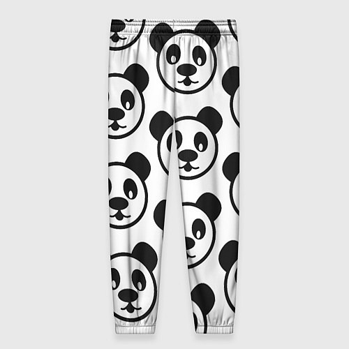 Женские брюки Panda / 3D-принт – фото 2