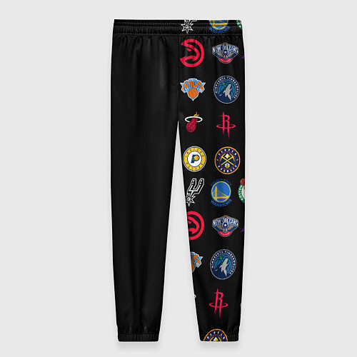 Женские брюки NBA Team Logos 2 / 3D-принт – фото 2